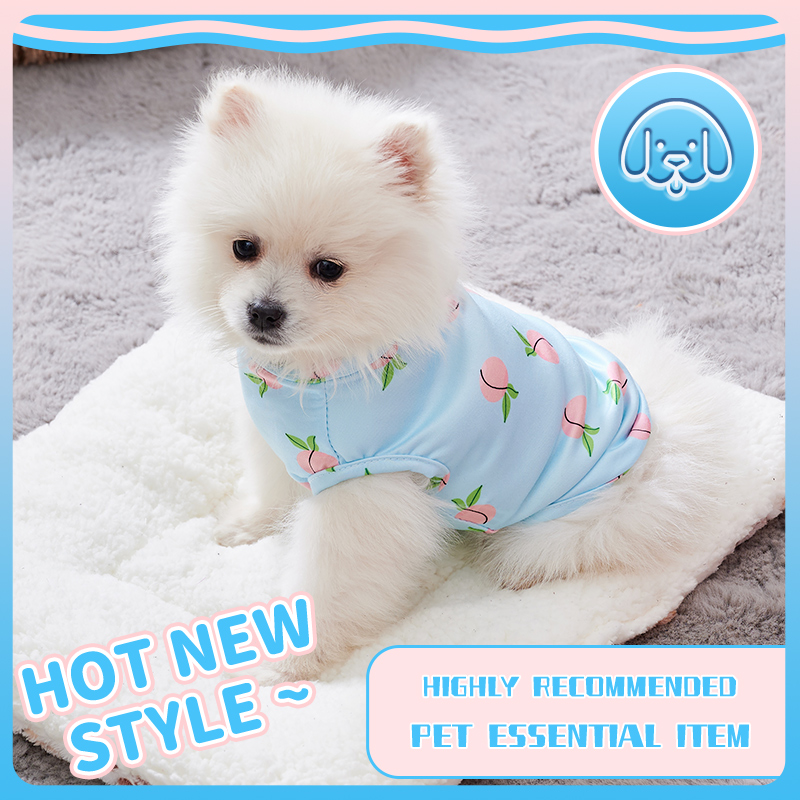 Pet Supplies York - Pink Peach Pattern Vest para Pet
