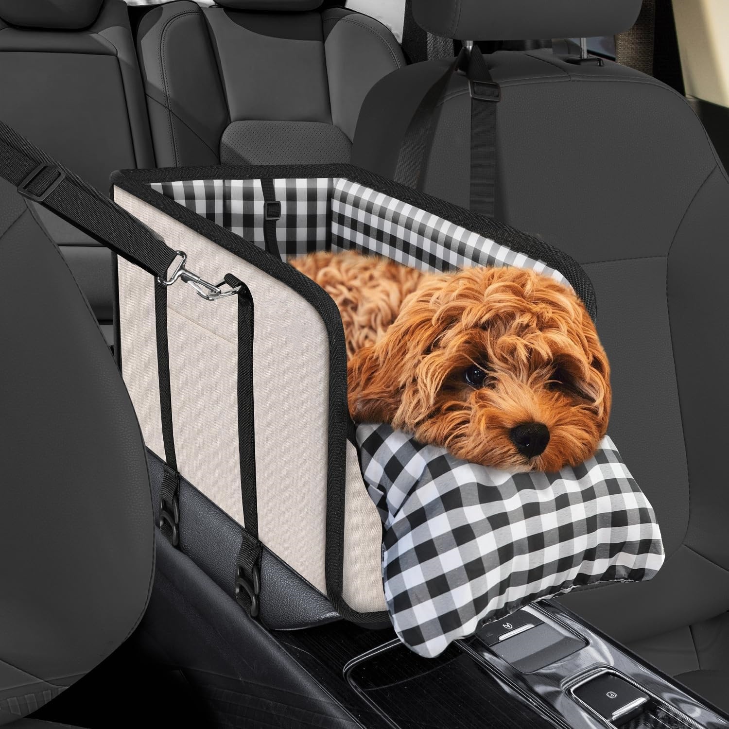 Calming Dog Bed - Assento de Carro para Animais de