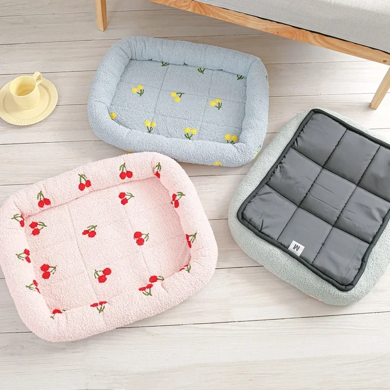 Calming Dog Bed - Veludo De Nuvem De Canil Universal