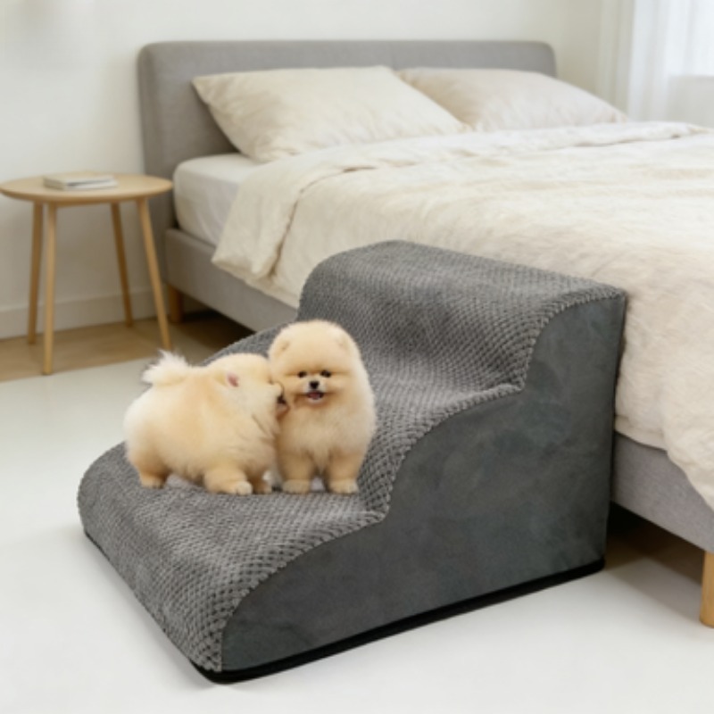 Calming Dog Bed - Escada para Animais de Estimação com