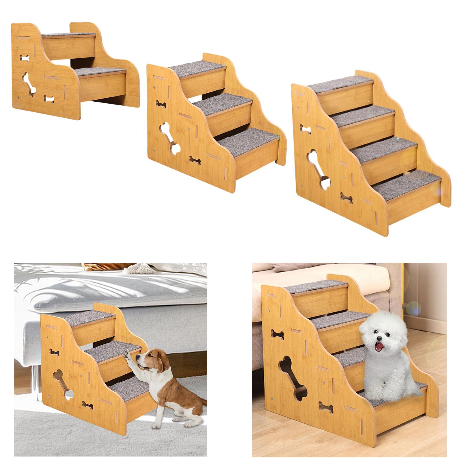 Escadas para cães pequenos, co - Calming Dog Bed avaliação e preço