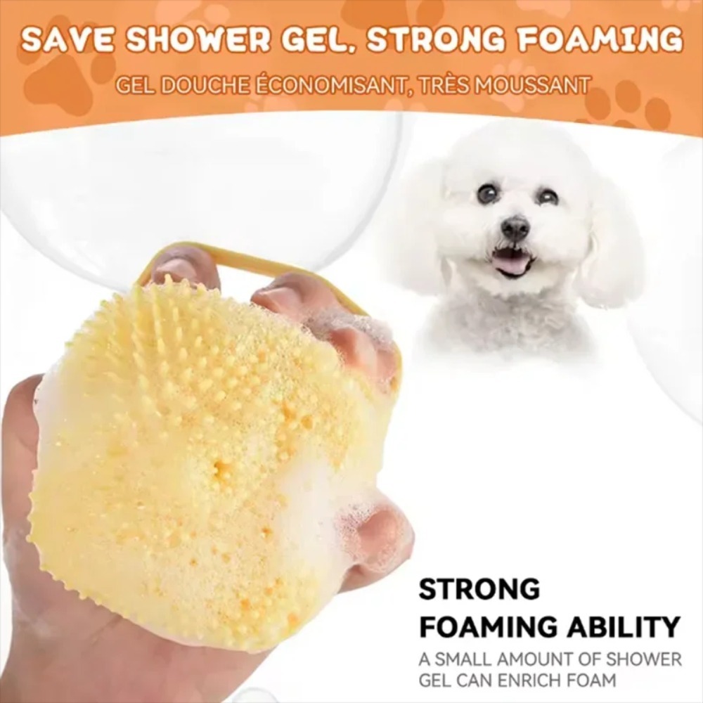 Escova de Massagem de Silicone - Pet Supplies App avaliação e preço