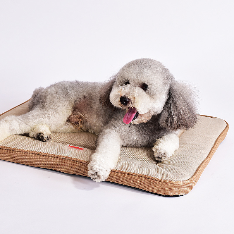 Tapete de algodão quatro estaç - Calming Dog Bed avaliação e preço