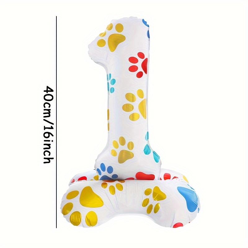1 Unidade Balão de Número Bran - Pet Supplies App avaliação e preço