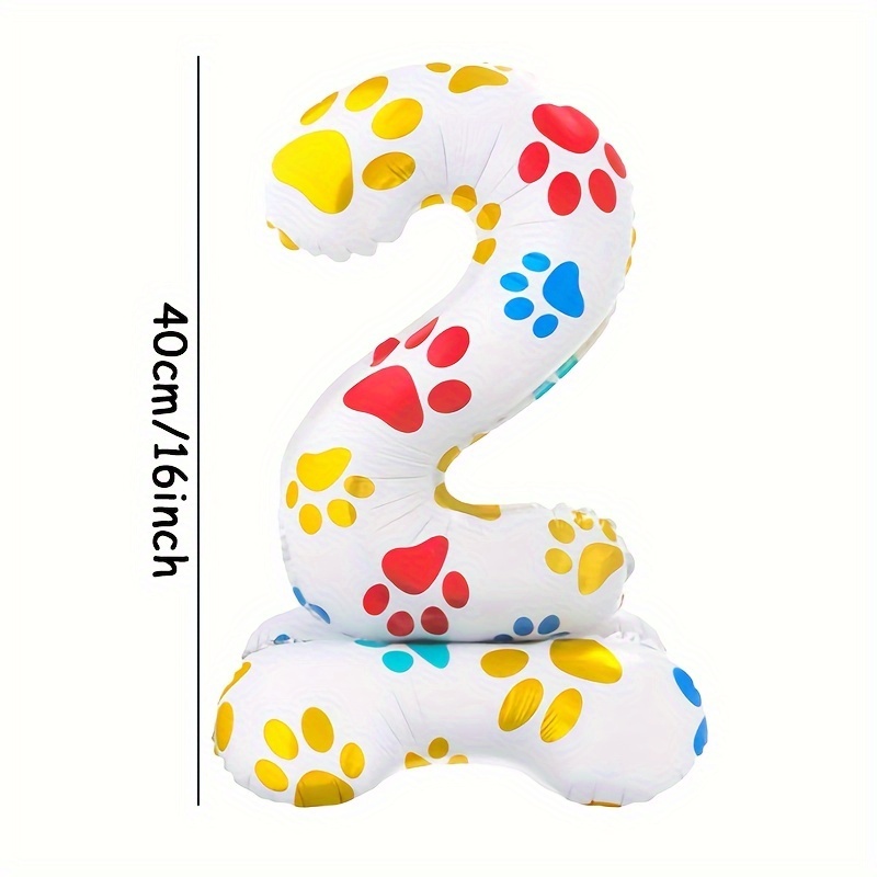 1 Unidade Balão de Número Bran - Pet Supplies App avaliação e preço