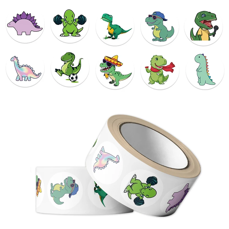 500PCS Adesivos de Dinossauro  - Pet Supplies Rewards avaliação e preço