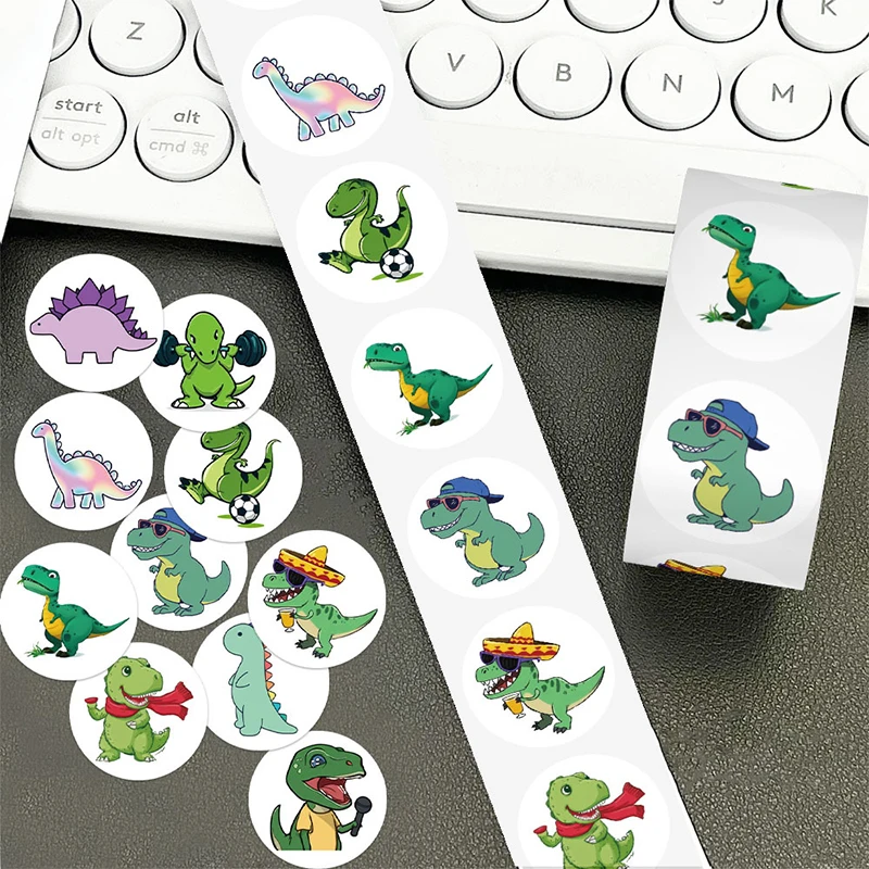 500PCS Adesivos de Dinossauro  - Pet Supplies Rewards avaliação e preço