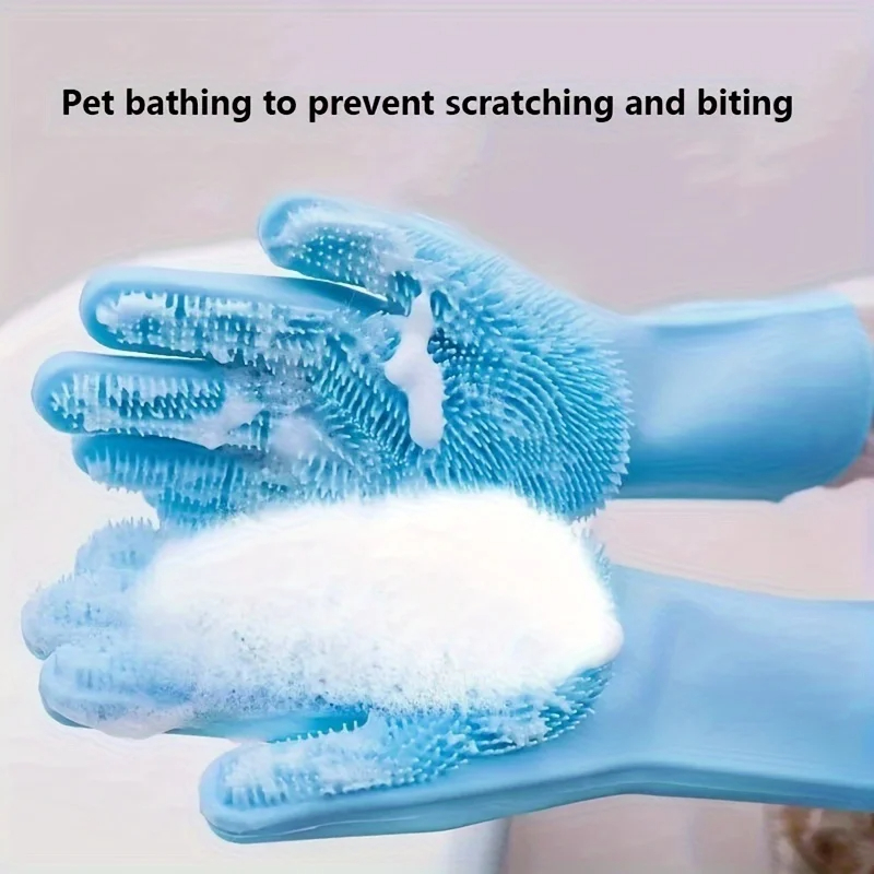 Luvas de Silicone Multifuncion - Pet Supplies App avaliação e preço