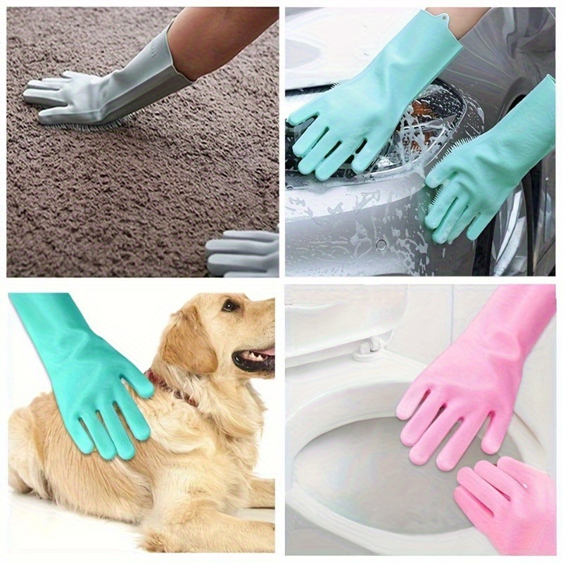 Luvas de Silicone Multifuncion - Pet Supplies App avaliação e preço