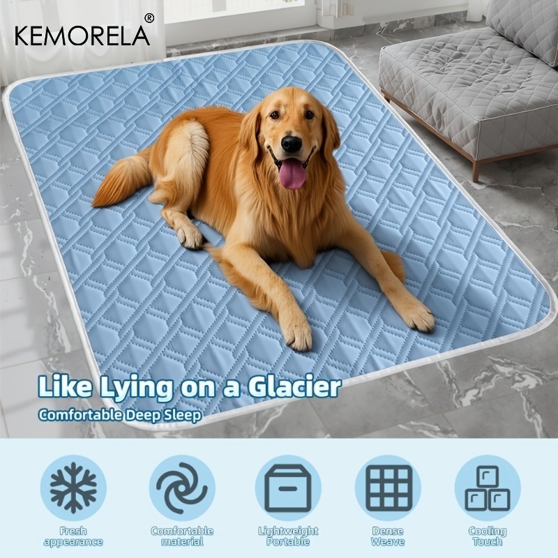 KEMORELA 2PCS Tapete Refrescan - Calming Dog Bed avaliação e preço