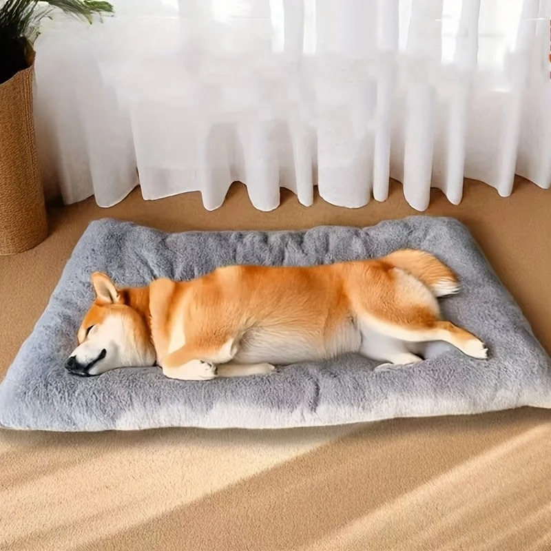 Cama de pelúcia grande para cã - Calming Dog Bed avaliação e preço