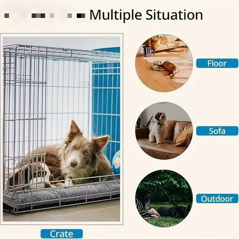 Cama de pelúcia grande para cã - Calming Dog Bed avaliação e preço