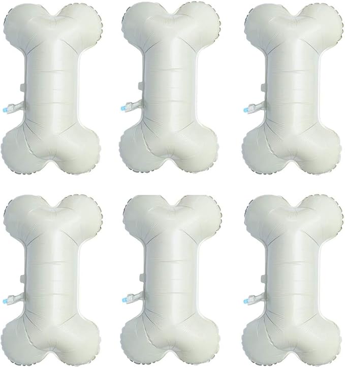 6pcs Balões de Forma de Osso E - Pet Supplies App avaliação e preço